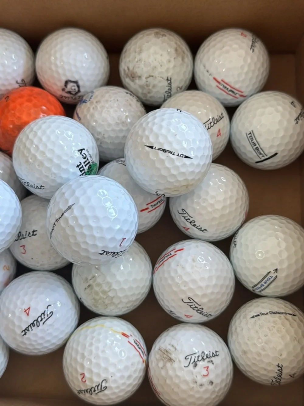 30 Titleist Golf Balls-Mixed Set